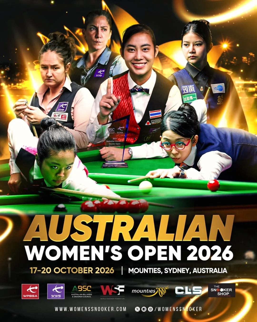 Official poster — Australian Women's Open