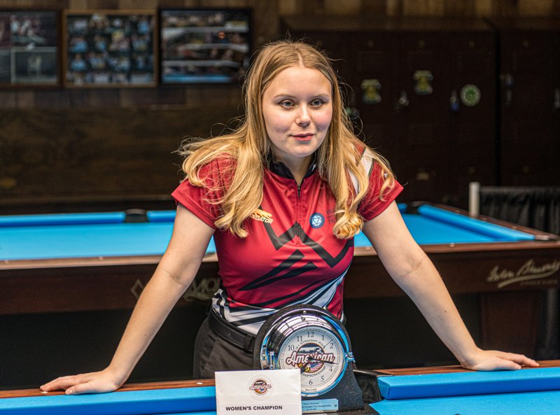 Kristina Tkach, professional cue sports player